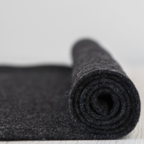 DHG Thermoformable Felt ANTHRACITE [SIZE: 30 x 30cm ]