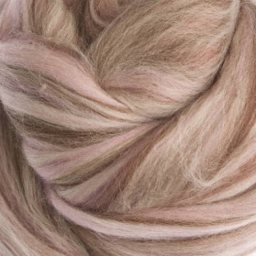 DHG Wool/Silk Tops Blends NOVEMBER (Size: 50gm)