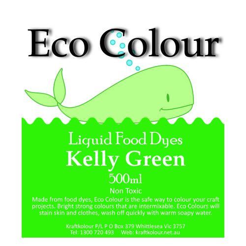 Eco Colour Kelly Green 500ml