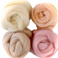 Combed Wool Felting Pack | Pastels