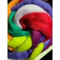 Multicoloured Wool Stuffing 500gm pack