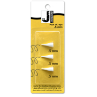 Jacquard Applicator Plastic Nibs Set 3 - 0.5mm