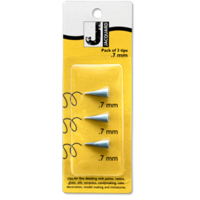 Jacquard Applicator Plastic Nibs Set 3 - 0.7mm