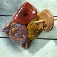 Kraftkolour Drop Spindle Kit 'DESERT' Colours