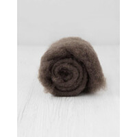 DHG 28 micron Carded Wool Batts BEAVER