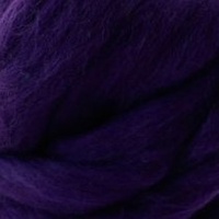 27 Micron Polish Merino Wool Tops Violet