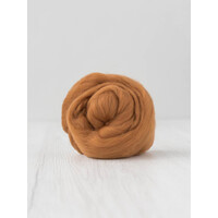 DHG Wool Tops 19 Micron CINNAMON