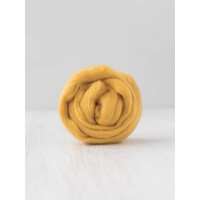 DHG Wool Tops 19 Micron HONEY