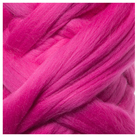 21 Micron Craft Wool Tops MAGENTA 