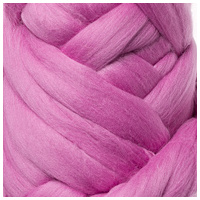 21 Micron Craft Wool Tops ROSE PINK  