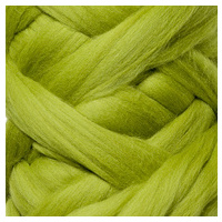 21 Micron Craft Wool Tops CHARTREUSE