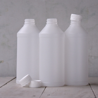 1ltr High Density HDPE Bottle with wadded lid