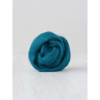 DHG Wool Tops 19 Micron TEAL