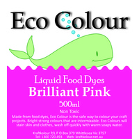 Eco Colour Brilliant Pink 500ml