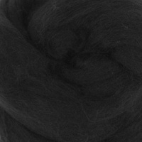 DHG Wool/Silk Tops BLACK