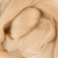 DHG Natural Dyed Wool Tops - Parchment 