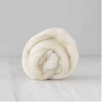 DHG 14.5 Micron Merino Wool Tops - White