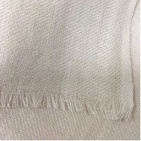 Wool Twill Weave Natural  White 114cm wide per Mtr *** Origin India