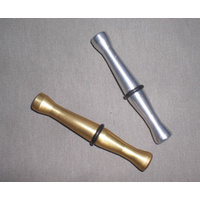 Aluminium Single Dry Felting Needle Holder  - holds one needle GOLD