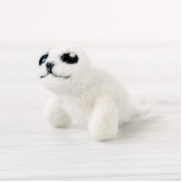DHG Needle Felting Kit - Baby Seal