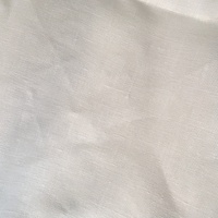 Natural White Pure Linen 245gsm 150cm