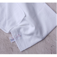 Fine White Cotton Voile Scarf  50 x 200cm - 1 Doz (12)
