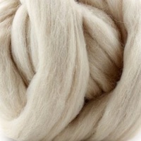 27 Micron Polish Merino Wool Tops - Beige