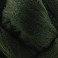 Polish 27 Micron Merino Wool Tops Dark Green