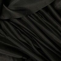 Silk Sample - Pongee 5mm BLACK