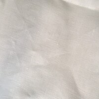 Linen Sample - Pure Linen 245gsm NATURAL WHITE