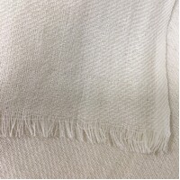 Wool Sample - Twill NATURAL WHITE