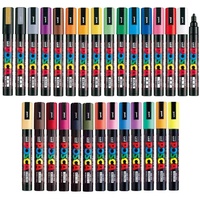 Posca Uniball Paint Markers 2.5mm Bullet Tip 