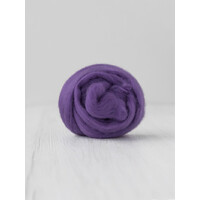DHG Wool Tops 19 Micron VIOLET