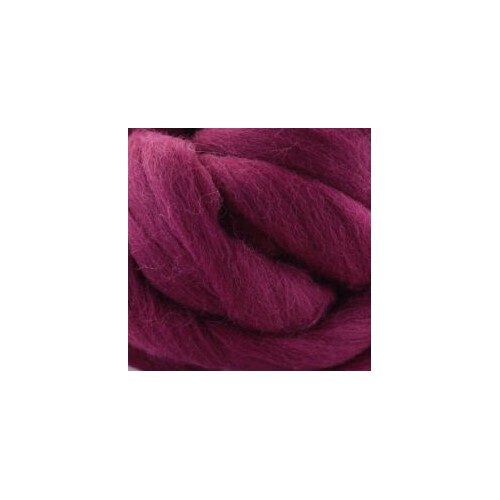 Combed Wool Tops Heather 27 micron 100gm