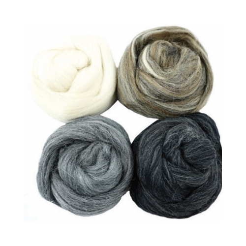 Combed Wool Felting Pack | Clouds
