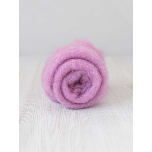 DHG 28 micron Carded Wool Batts PRIMROSE [SIZE: 50gm]
