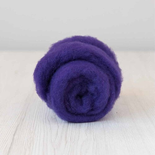 DHG 28 micron Carded Wool Batts FLORENCE [Size: 50gm]