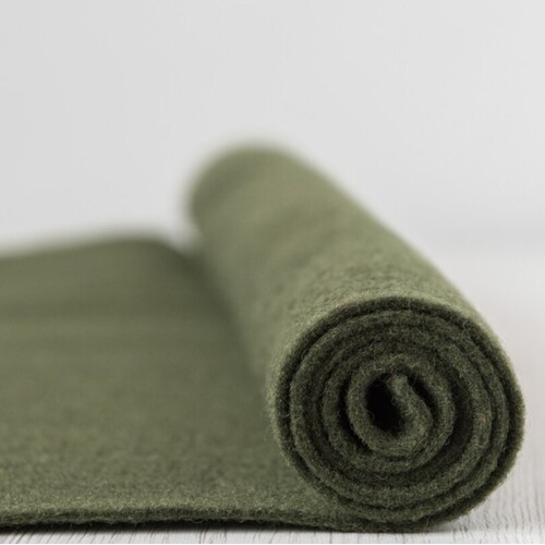 DHG Thermoformable Felt ARMY (Size: 1mtr x 150cm)