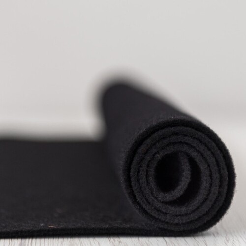DHG Thermoformable Felt BLACK [SIZE: 30 x 30cm]