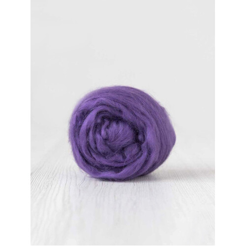 DHG Viscose Tops/ Rovings VIOLET [Size: 50gm]