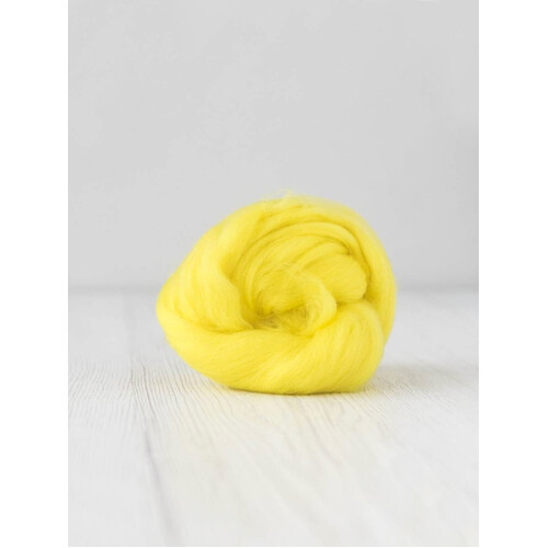 DHG 19 micron Wool Tops SUN [SIZE: 50gms]