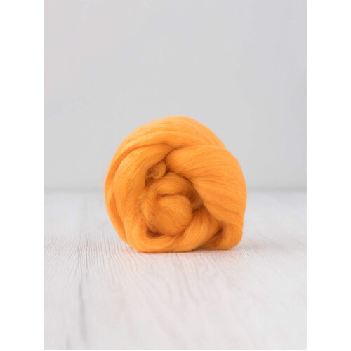 Wool Tops 19 Micron MELON [Size: 50gm]