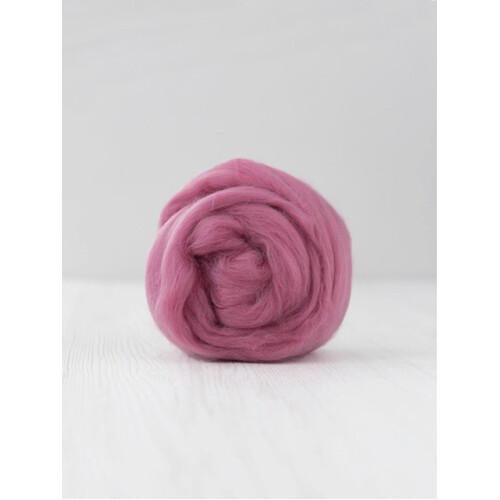 DHG 19 micron Wool Tops ORCHID (Size: 50gm)