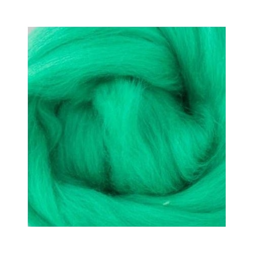21 Micron Craft Wool Tops SEA GREEN [Size: 100gm]  