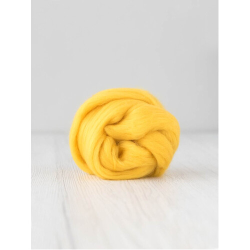 Yolk Wool Tops 19 micron (Size: 100gm)