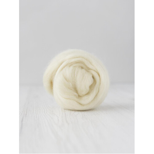 Champagne Wool Tops 19 micron (Size: 100gm)