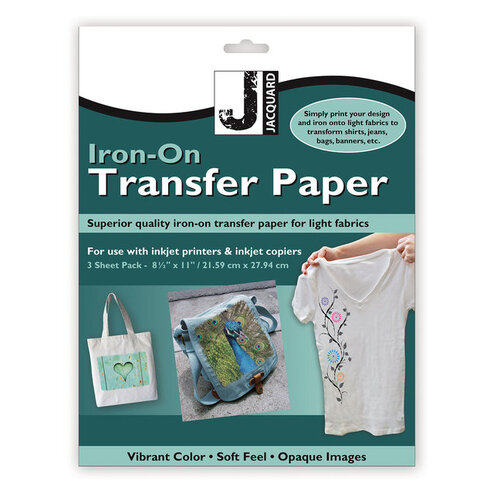 Transfer Paper  Pkt 3 sheets 8.5 x 11"