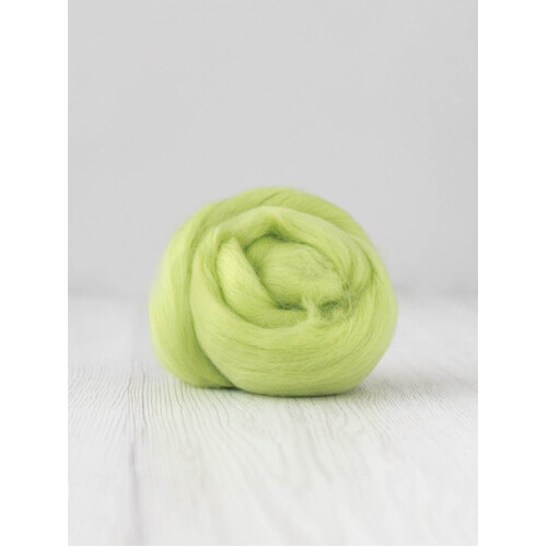Chlorophyll Wool Tops 19 Micron  [SIZE: 50gm]