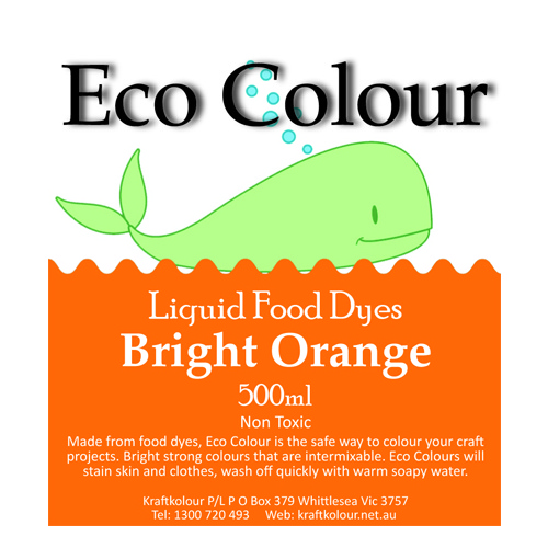 Eco Colour Bright Orange 500ml