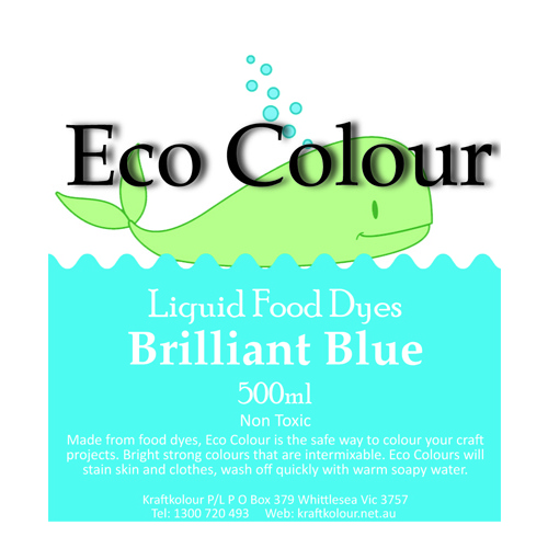 Eco Colour Brilliant Blue 500ml